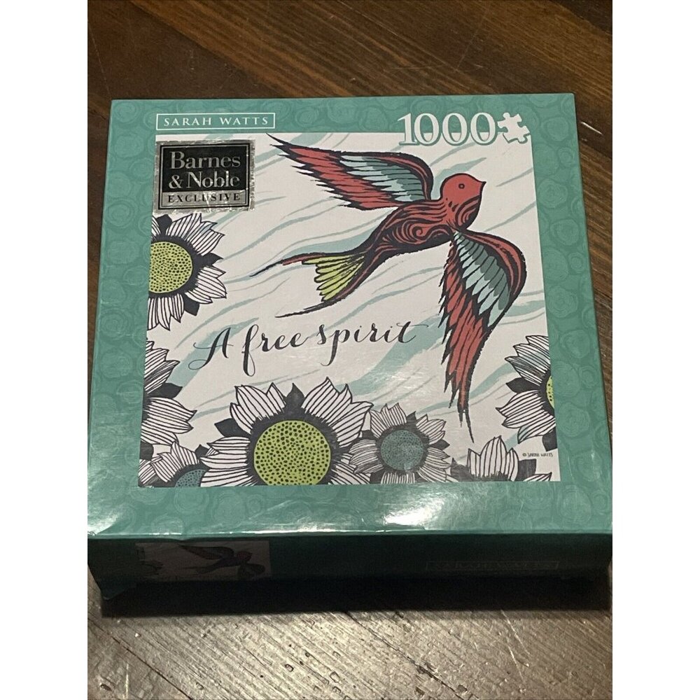 A Free Spirit Puzzle 1000 Pieces 24 x 24 Barnes & Noble Sarah Watts